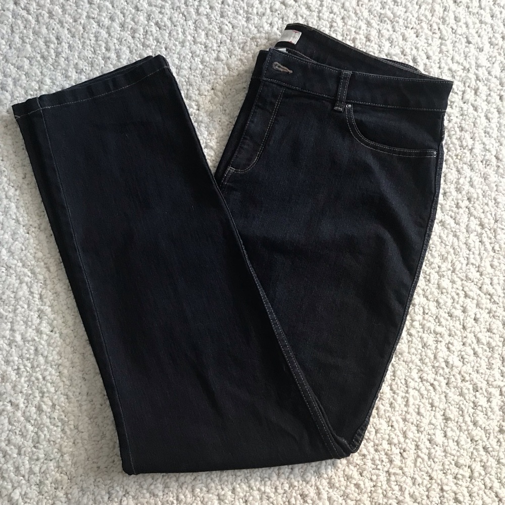 Rafaella Curvy Sport dark blue wash denim jean